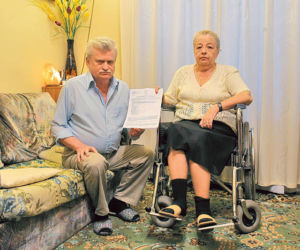 Boże! Wyrzucają mnie na bruk!