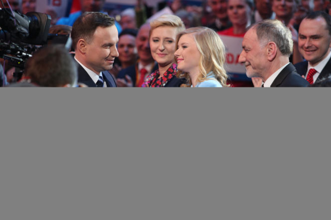 Andrzej Duda, żona , córka
