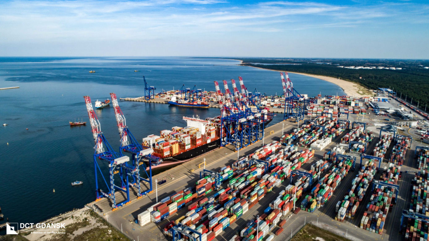 Terminal Kontenerowy DCT w Gdańsku