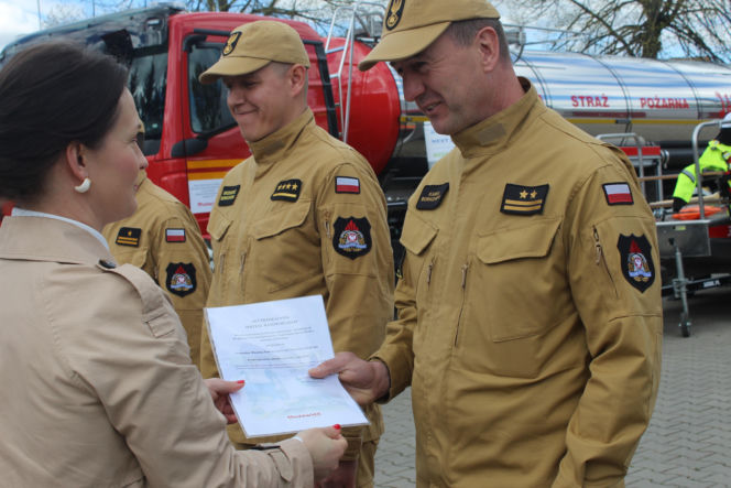 Do Komendy Miejskiej PSP w Siedlcach trafił nowoczesny sprzęt