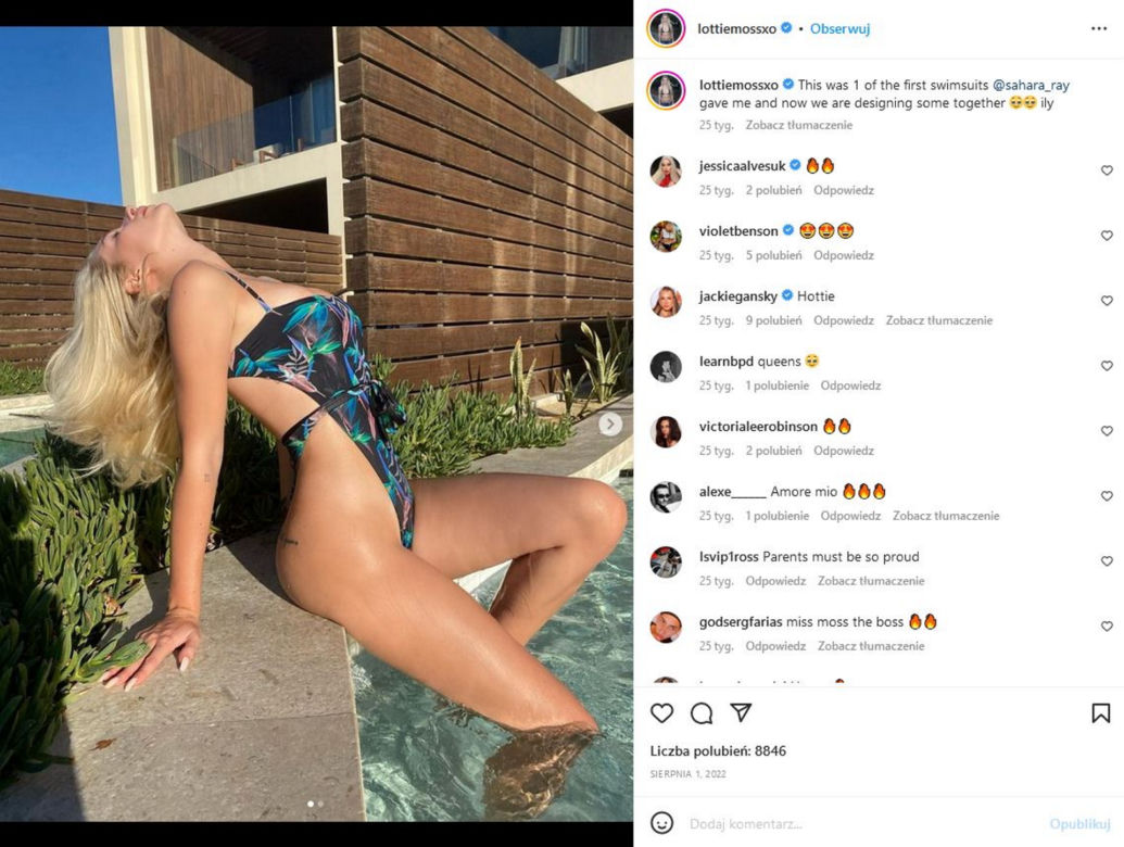 Lottie Moss znalazła miłość! Pokochał modelkę z tatuażem na twarzy