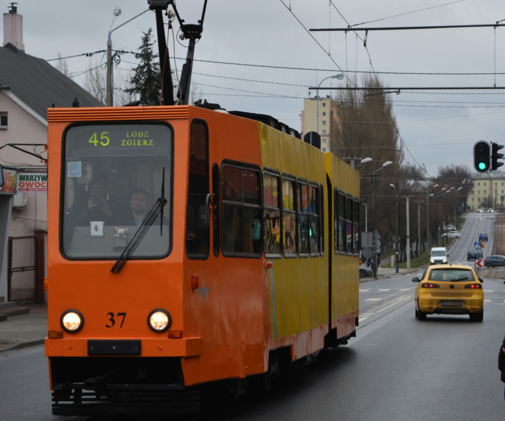 Tramwaj z Łodzi do Zgierza