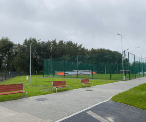 Boisko w SP nr 14. 