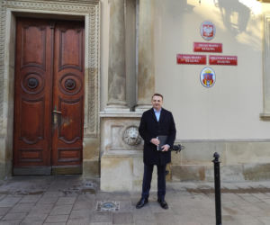 Pierwszy dzień w pracy nowego prezydenta Krakowa Łukasza Gibały