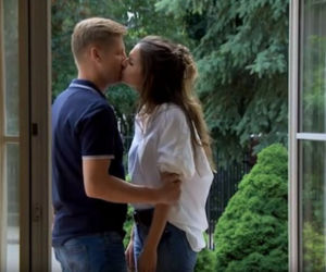 M jak miłość. Kalina (Karolina Sawka) i Paweł (Rafał Mroczek)