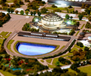 Makieta Wrocławia w Hydropolis