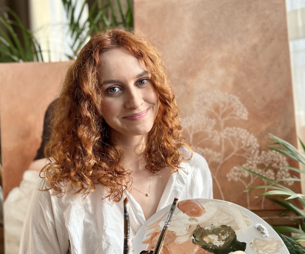 Porzuciła architekturę, by malować. Artystyczna droga Magdaleny