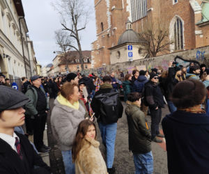 Kraków. Protest przeciwko budowie hoteli na Kazimierzu