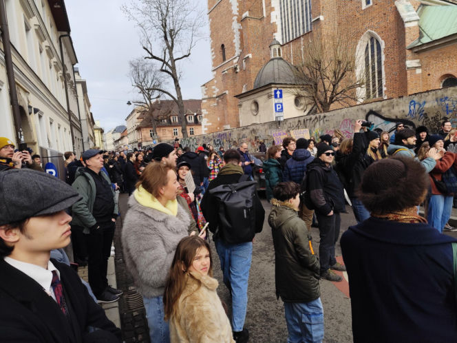 Kraków. Protest przeciwko budowie hoteli na Kazimierzu