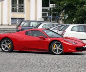 Kuba Błaszczykowski w Ferrari 458 Spider