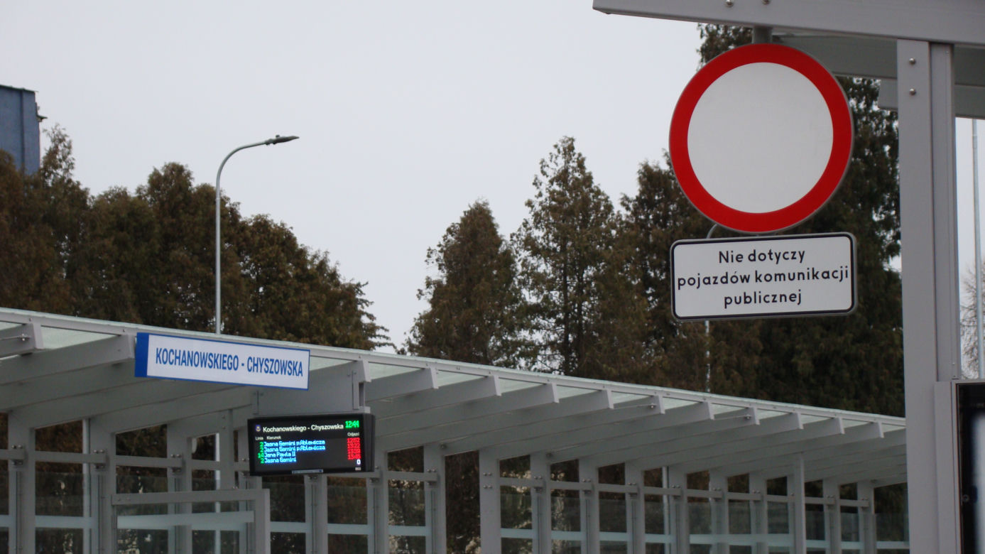 Centrum przesiadkowe Kochanowskiego-Chyszowska