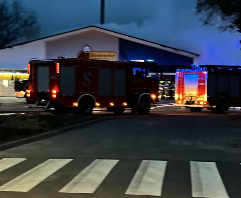  Pożar sklepu Biedronka w m. Mieścisko
