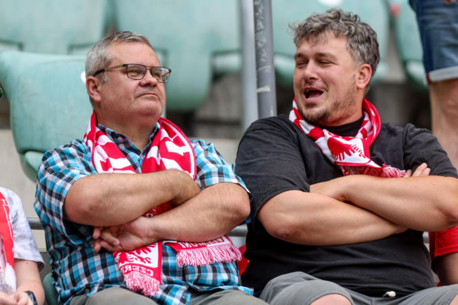 Polska - Ukraina. Tłumy kibiców na trybunach. Znajdź się na zdjęciu!