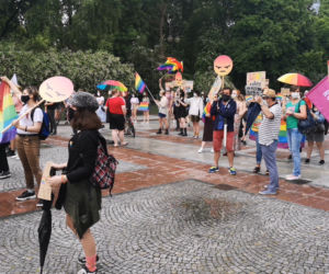LGBT+ akcja poparcia w Białymstoku