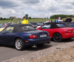 Mazda MX-5 - zlot 2014 fanów w Polsce na torze Jastrząb