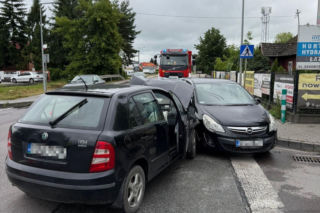 Wypadek w Szczucinie na DK73 – ranny 12-latek, utrudnienia