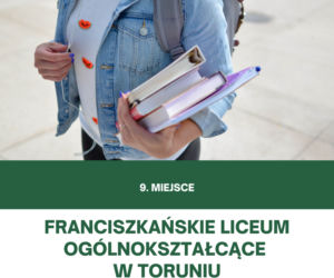 TOP 10 najlepszych liceów w Toruniu