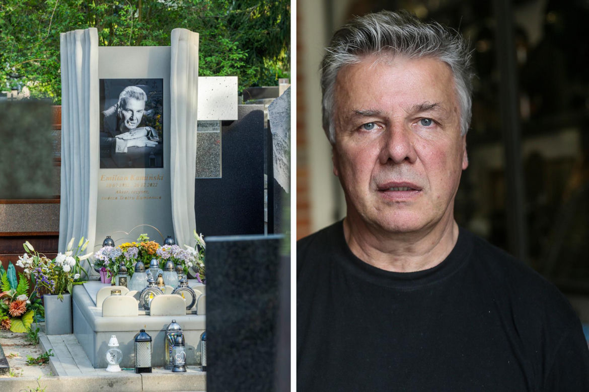 Grób Emiliana Kamińskiego