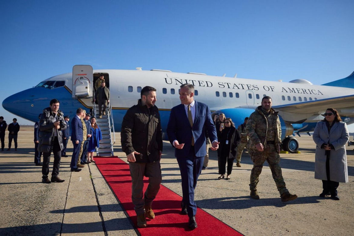 Wołodymyr Zełenski w USA. Spotkał się Joe Bidenem