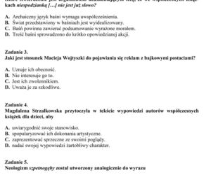 Próbny egzamin gimnazjalny - Język polski