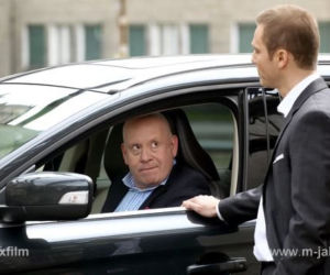 M jak MIŁOŚĆ. Andrzej Budzyński (Krystian Wieczorek) i gangster Jarosław Jarecki (Grzegorz Mostowicz-Gerszt)