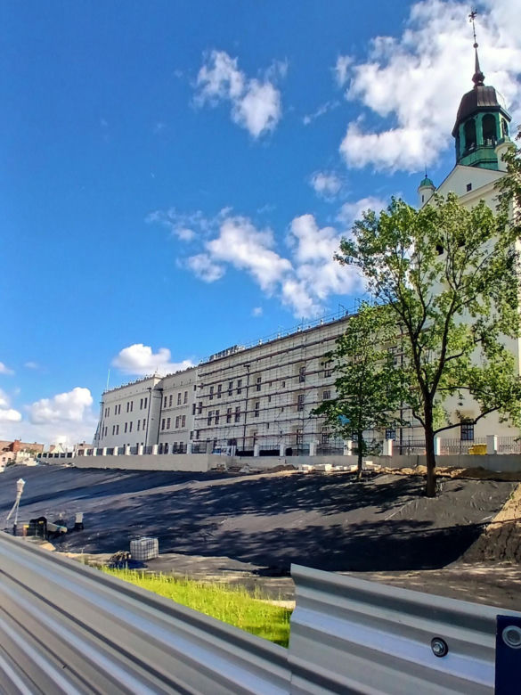 Zamek Książąt Pomorskich bez ogrodów renesansowych