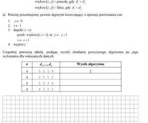 Matura 2012 - informatyka, poziom podstawowy