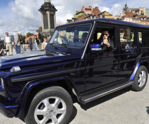 Parada Mercedesów w Warszawie 