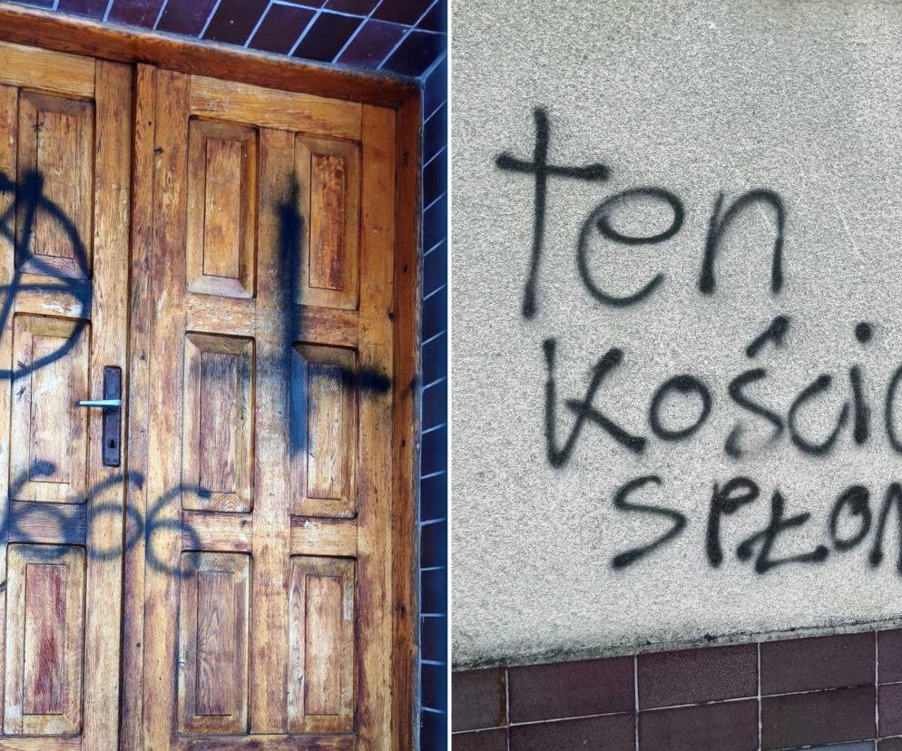 Satanistyczne znaki i groźby w Poznaniu. „Ten kościół spłonie”. Ksiądz zabiera głos