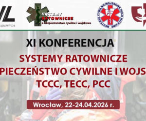 Nadchodzi konferencja „Systemy ratownicze a bezpieczeństwo cywilne i wojskowe – TCCC, TECC, PCC”