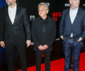 Agnieszka Woźniak-Starak na premierze filmu Ukryta gra
