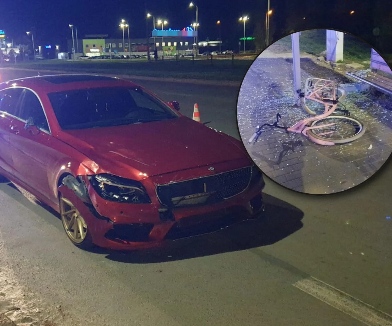 Tragiczny wypadek na przejściu dla pieszych w Inowrocławiu – rowerzystka zginęła pod kołami Mercedesa