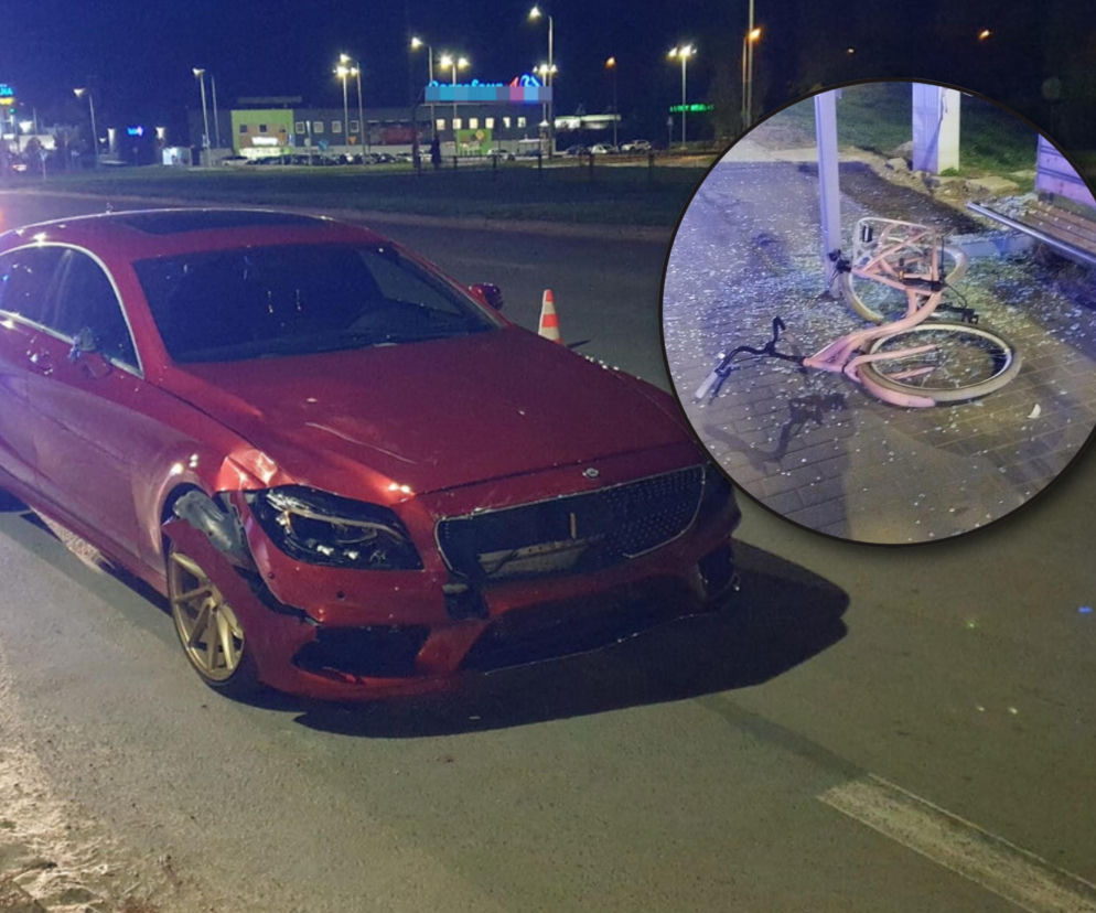 Koszmarny wypadek na przejściu dla pieszych. Rowerzystka zginęła pod kołami mercedesa
