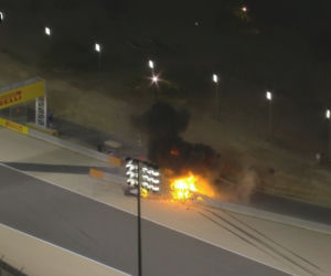 Wypadek F1 GP Bahrajnu