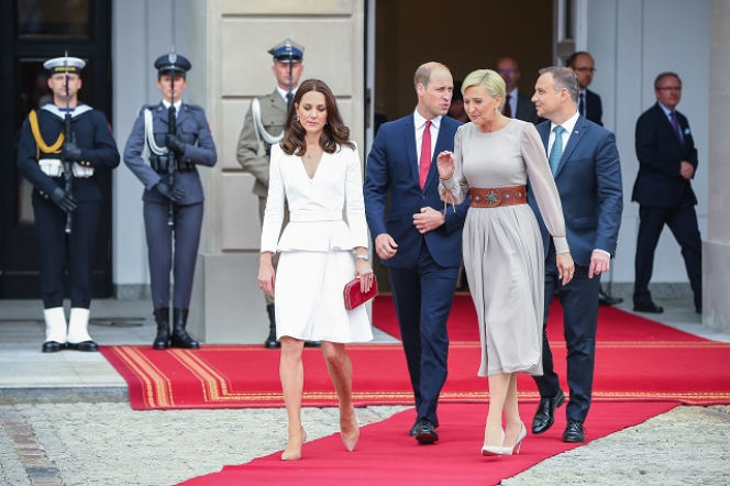 Kate i William w Polsce - zdjęcia. Kto się z nimi spotkał?