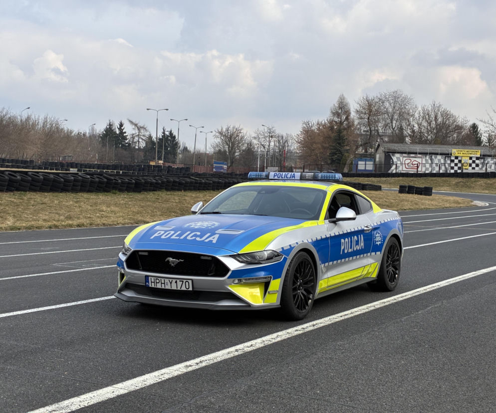 Ford Mustang w służbie radomskiej policji