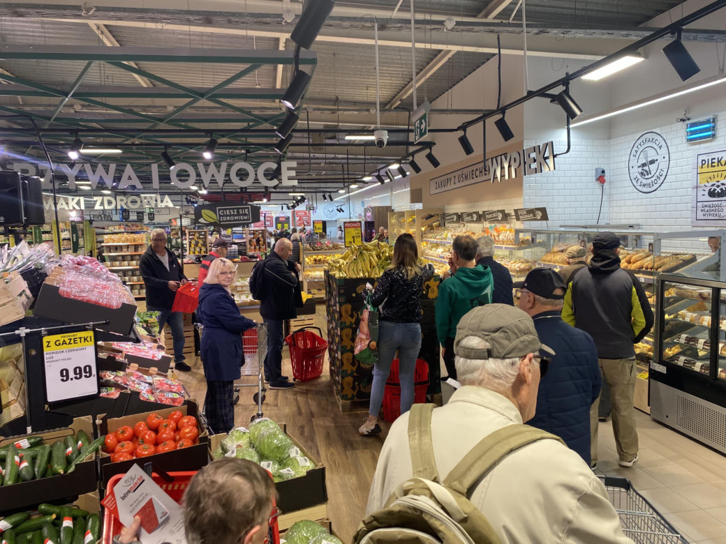Otwarcie sklepu Intermarche przy ul. Batorego w Zielonej Górze