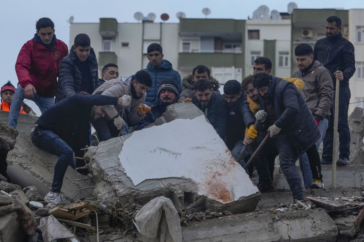 Trzęsienie ziemi w Trucji i Syrii