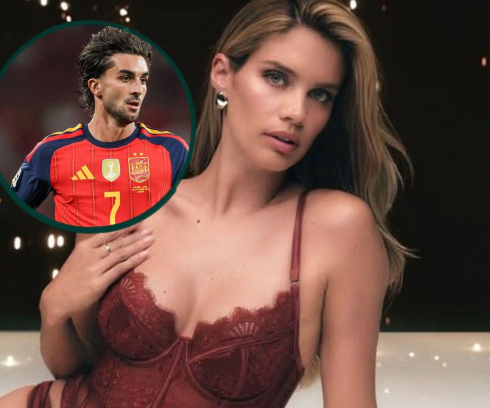 Modelka Sara Sampaio. Na miniaturze piłkarz Ferran Torres. O romansie gwiazd przeczytasz na SE.