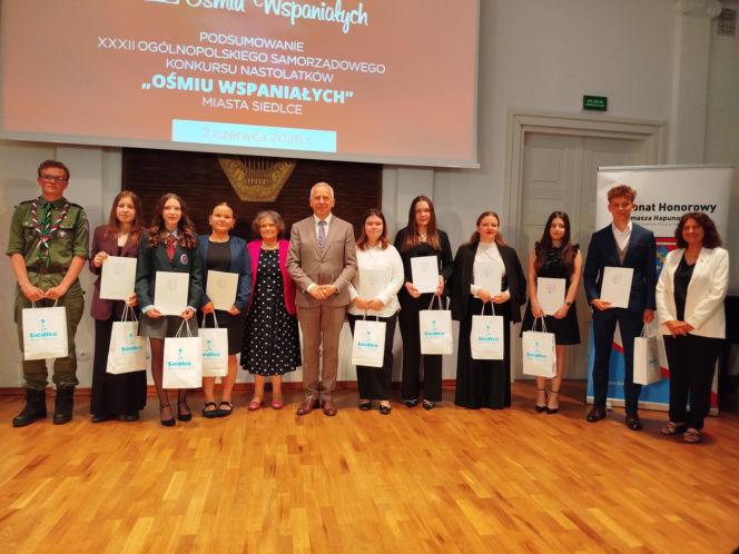 W 2026 roku w konkursie Ośmiu Wspaniałych Miasta Siedlce przyznano nagrody 9 Laureatom i 5 Wyróżnionym