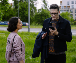 Na Wspólnej odc. 3329. Maks Brzozowski (Adam Fidusiewicz), Paula (Helena Ganjalyan)