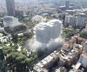 Fountain Plaza Tirana w Albanii
