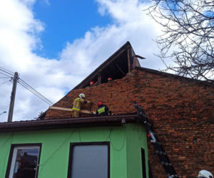 Orkan Eunice narobił szkód w Świętokrzyskiem