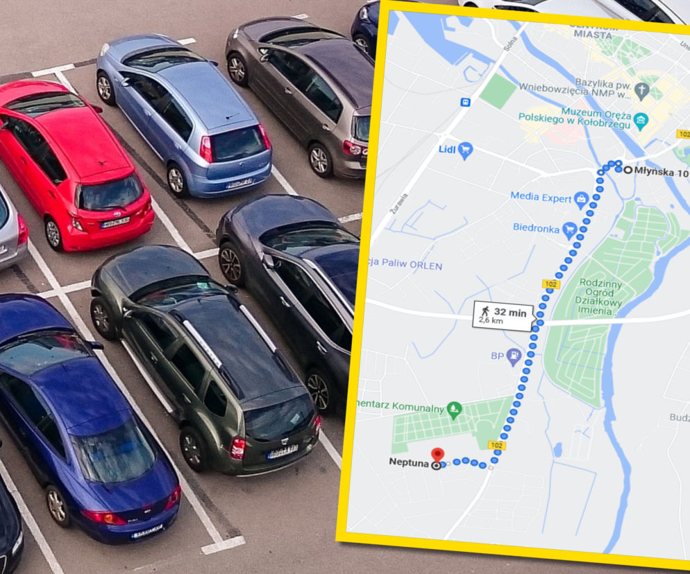 Deweloperski absurd w Kołobrzegu. Mieszkańcy mają do parkingu... 2,5 kilometra!
