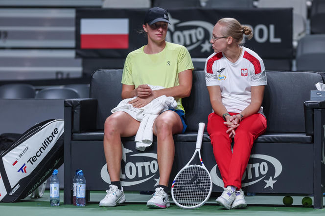 Iga Świątek na  Billie Jean King Cup
