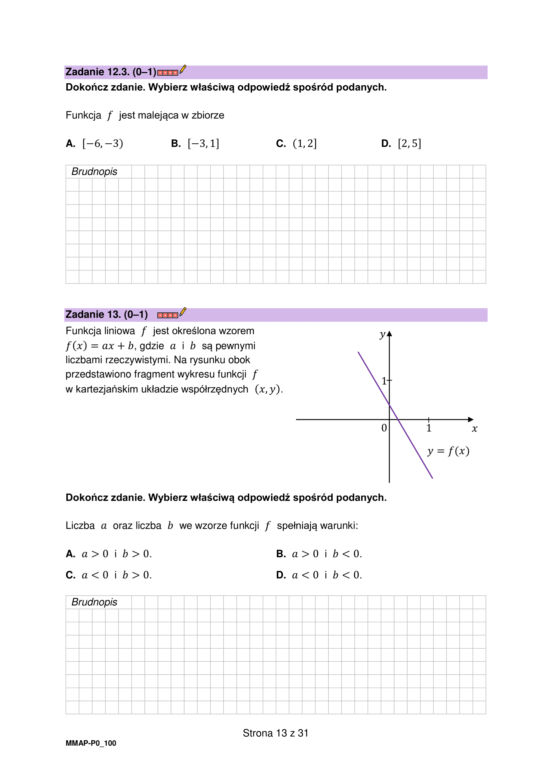 Arkusz CKE nowa formuła 2023 - matematyka podstawowa