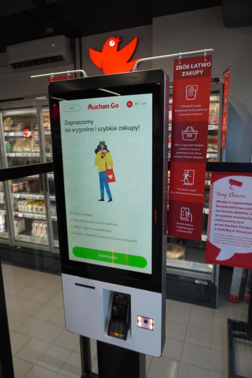 Sklep Auchan Go w Warszawie
