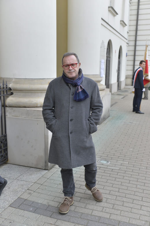 Pogrzeb dziennikarza Krzysztofa Leskiego
