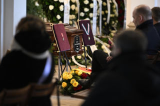 Pogrzeb Edwarda Linde-Lubaszenki