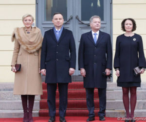 Agata Duda podczas wizyty w Finlandii zachwyciła